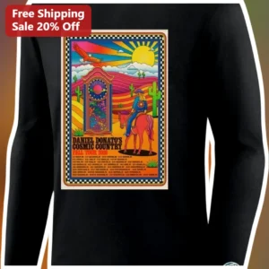 Daniel Donato Cosmic Country Eat Your Tour 2025 Long-Sleeve Tee available at our Los Angeles warehouse