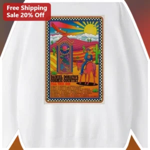 Daniel Donato Cosmic Country Fall Tour 2025 Sweatshirt available at our Los Angeles warehouse