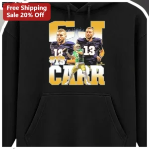 Derek Carr #13 Football Player Hoodie Las Vegas Raiders Fan Merch available at our Los Angeles warehouse
