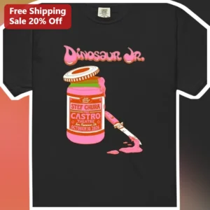 Dinosaur Jr. Tee Vintage Indie Rock Band Graphic T-Shirt for Men Women available at our Los Angeles warehouse