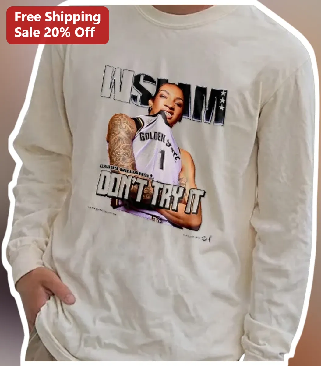 Don't Try It Angel Reese WNBA Basketball Player Long Sleeve Tee available at our Los Angeles warehouse