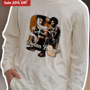 Dylan Harper Long Sleeve Shirt San Antonio Spurs Basketball Fan Gift available at our Los Angeles warehouse