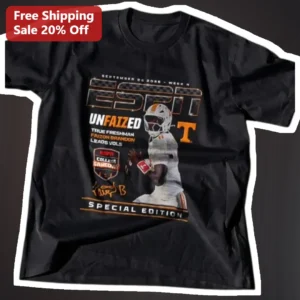 ESPN True Freshman Tennessee Volunteers Football Special Edition Tee available at our Los Angeles warehouse