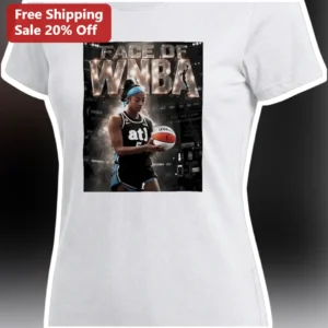 Face Of WNBA Rhyne Howard Atlanta Dream Graphic Tee available at our Los Angeles warehouse