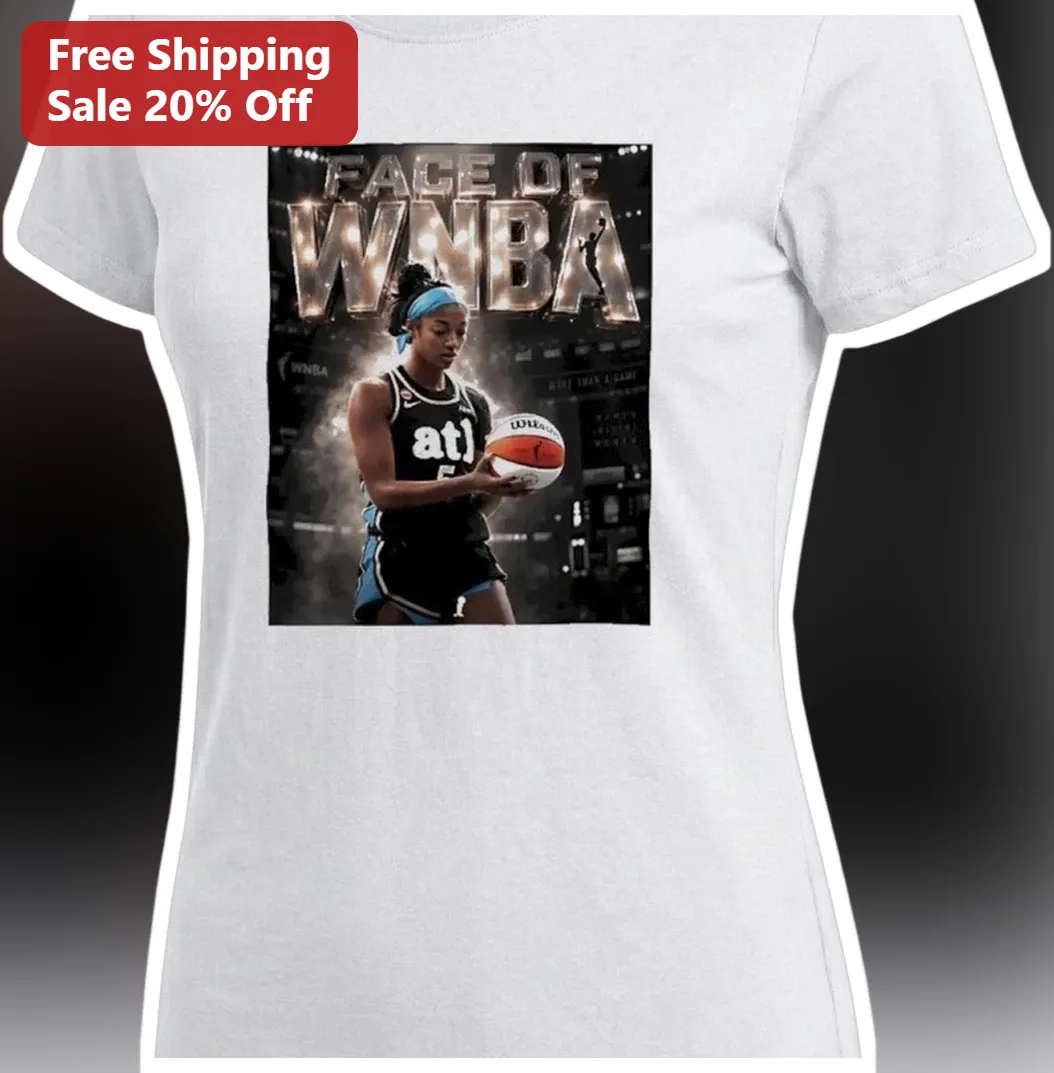 Face Of WNBA Rhyne Howard Atlanta Dream Graphic Tee available at our Los Angeles warehouse