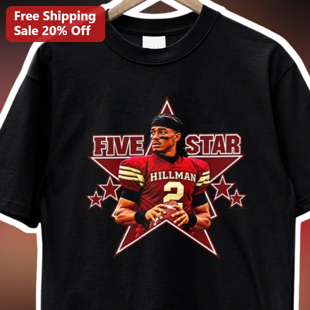 Five Star Tee Dillon Gabriel College Football Graphic Shirt — Los Angeles Five Star Tee Dillon Gabriel College Football Graphic Shirt for Men available at our Los Angeles warehouse