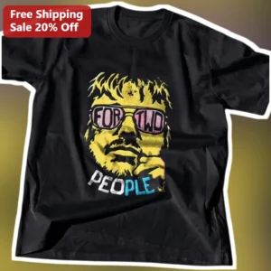 For Two People Elton John Graphic Tee Retro Rock Music Gift Unisex Shirt available at our Los Angeles warehouse