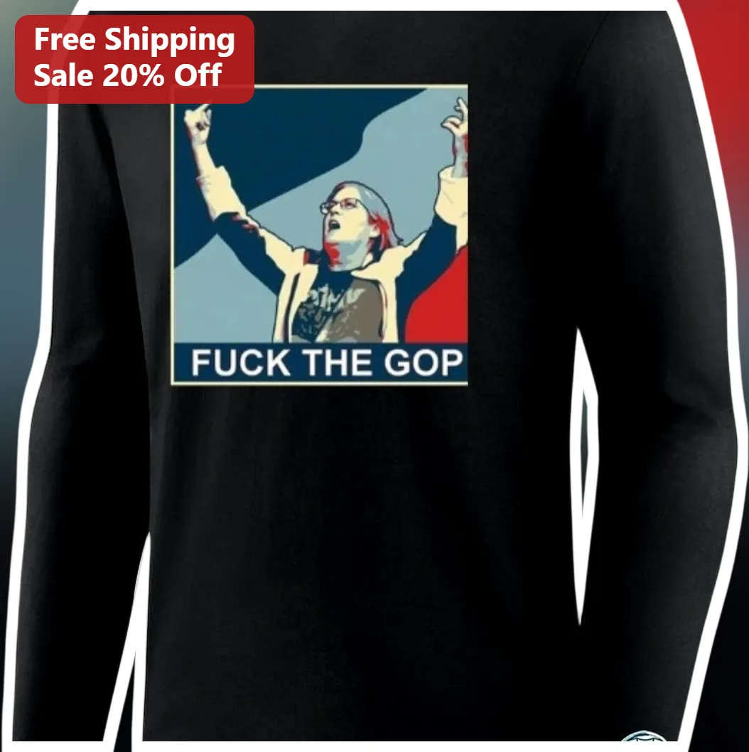 FUCK THE GOP Long Sleeve Shirt AOC Political Protest Apparel — Los Angeles FUCK THE GOP Long Sleeve Shirt AOC Political Protest Apparel available at our Los Angeles warehouse