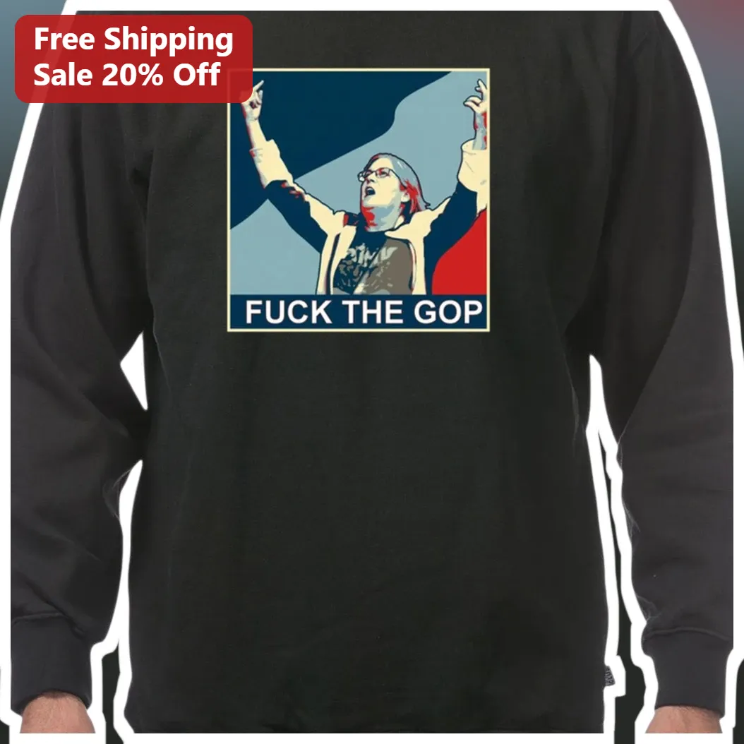Fuck The GOP Long Sleeve Tee Political Protest Graphic Shirt — Los Angeles Fuck The GOP Long Sleeve Tee Political Protest Graphic Shirt For Women Men available at our Los Angeles warehouse