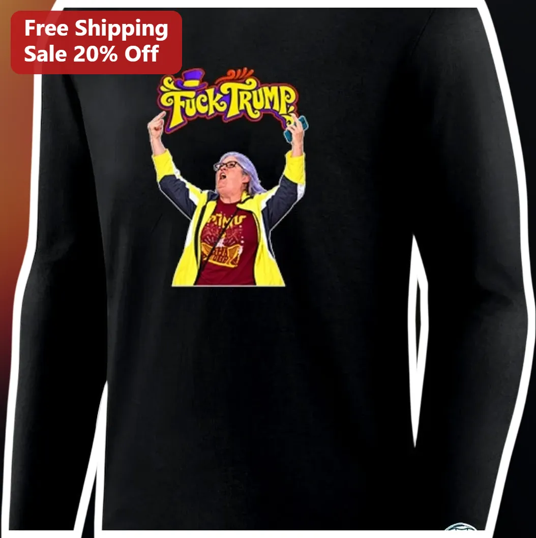 Fuck Trump Long Sleeve Shirt Anti-Trump Political Protest Gr — Los Angeles Fuck Trump Long Sleeve Shirt Anti-Trump Political Protest Graphic Apparel Unisex available at our Los Angeles warehouse
