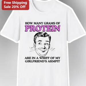 Funny Gym Humor Protein Whiff Tee Hide The Pain Harold Bodybuilding Shirt available at our Los Angeles warehouse