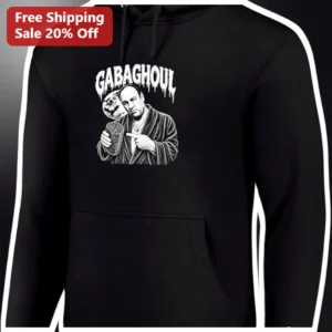 GABAGHOUL Hoodie Funny Italian Ghost Halloween Spooky Sweatshirt...