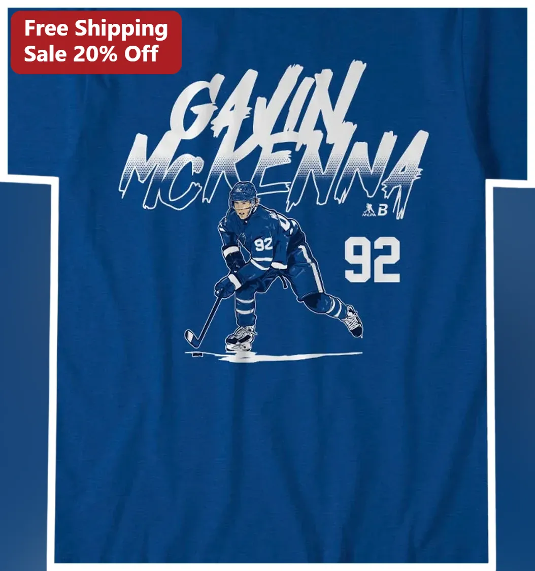 Gavin McKenna Hockey Player Graphic Tee Ice Sports Fan Appar — Los Angeles Gavin McKenna Hockey Player Graphic Tee Ice Sports Fan Apparel Gift available at our Los Angeles warehouse