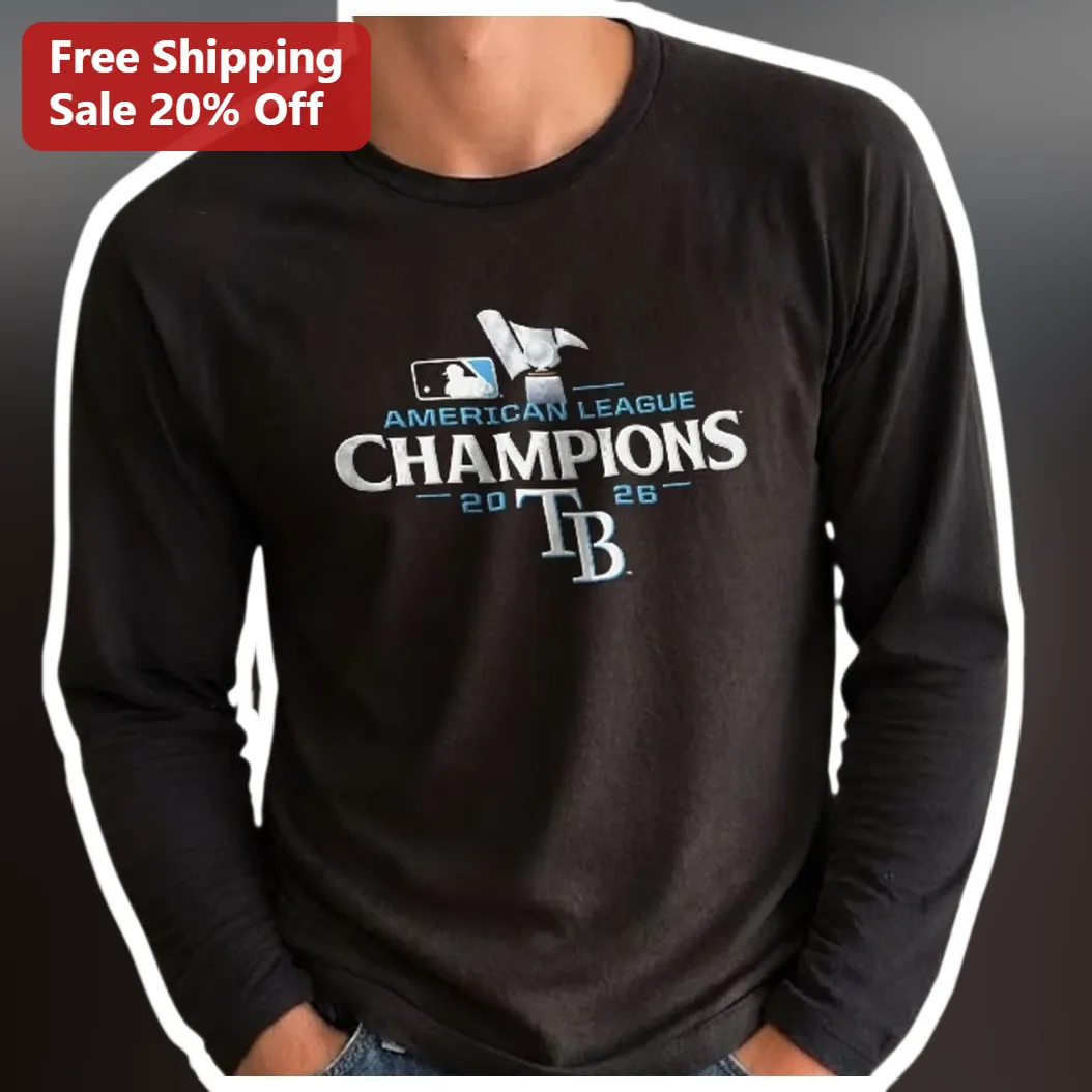 American League Champions Long Sleeve Tee Baseball Fan Gift — Los Angeles American League Champions Long Sleeve Tee Baseball Fan Gift available at our Los Angeles warehouse