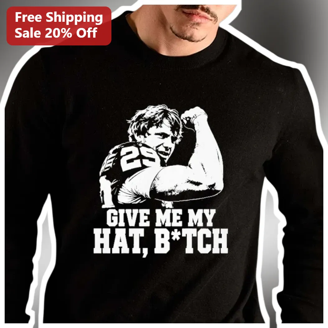 Give Me My Hat Back Ed McCaffrey NFL Football Fan Long Sleev — Los Angeles Give Me My Hat Back Ed McCaffrey NFL Football Fan Long Sleeve Shirt available at our Los Angeles warehouse