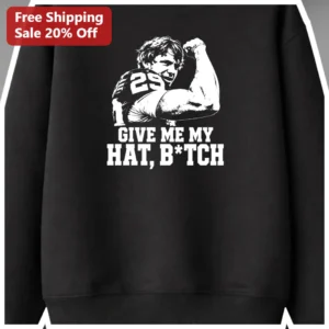Give Me My Hat Back Joe Burrow Sweatshirt Funny NFL Meme Crewneck Gift for Bengals Fans available at our Los Angeles warehouse
