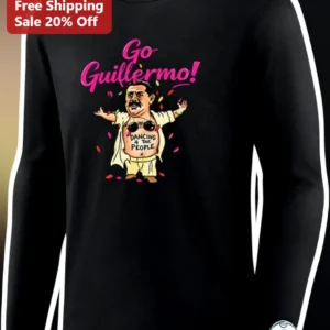 Go Guillermo Dancing 4 the People Long Sleeve Shirt available at our Los Angeles warehouse