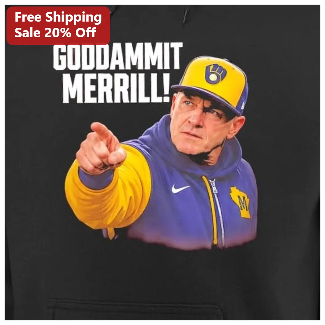 Goddammit Merrill Hoodie Pete Carroll Seahawks NFL Coach Fun — Los Angeles Goddammit Merrill Hoodie Pete Carroll Seahawks NFL Coach Funny Meme Sweatshirt available at our Los Angeles warehouse