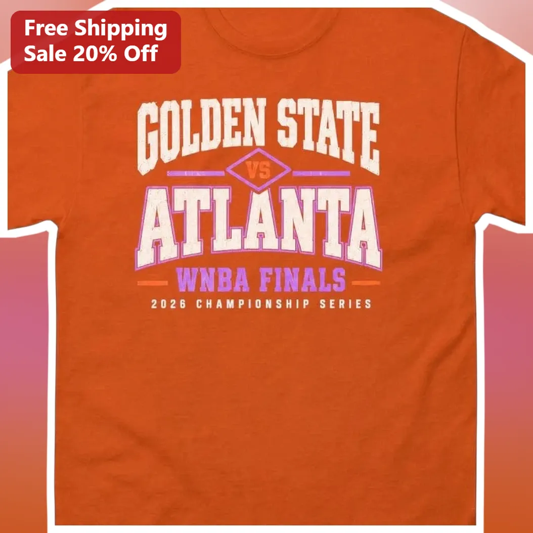 Golden State vs Atlanta WNBA Finals 2026 Championship Series Vintage Graphic Tee for Basketball Fans available at our Los Angeles warehouse