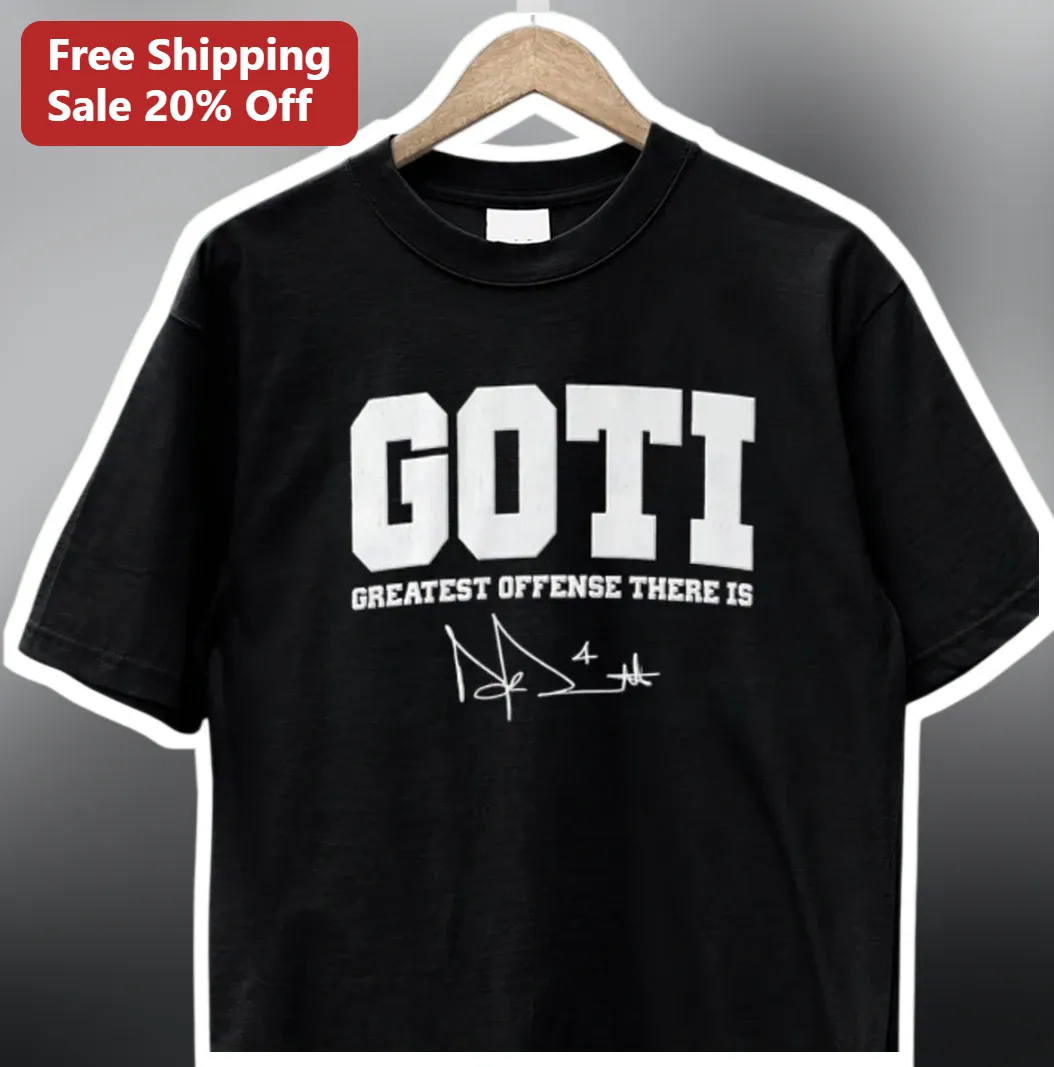 GOTI Greatest Offense There Is Lionel Messi Signature Graphi — Los Angeles GOTI Greatest Offense There Is Lionel Messi Signature Graphic Tee Soccer Fan Gift available at our Los Angeles warehouse