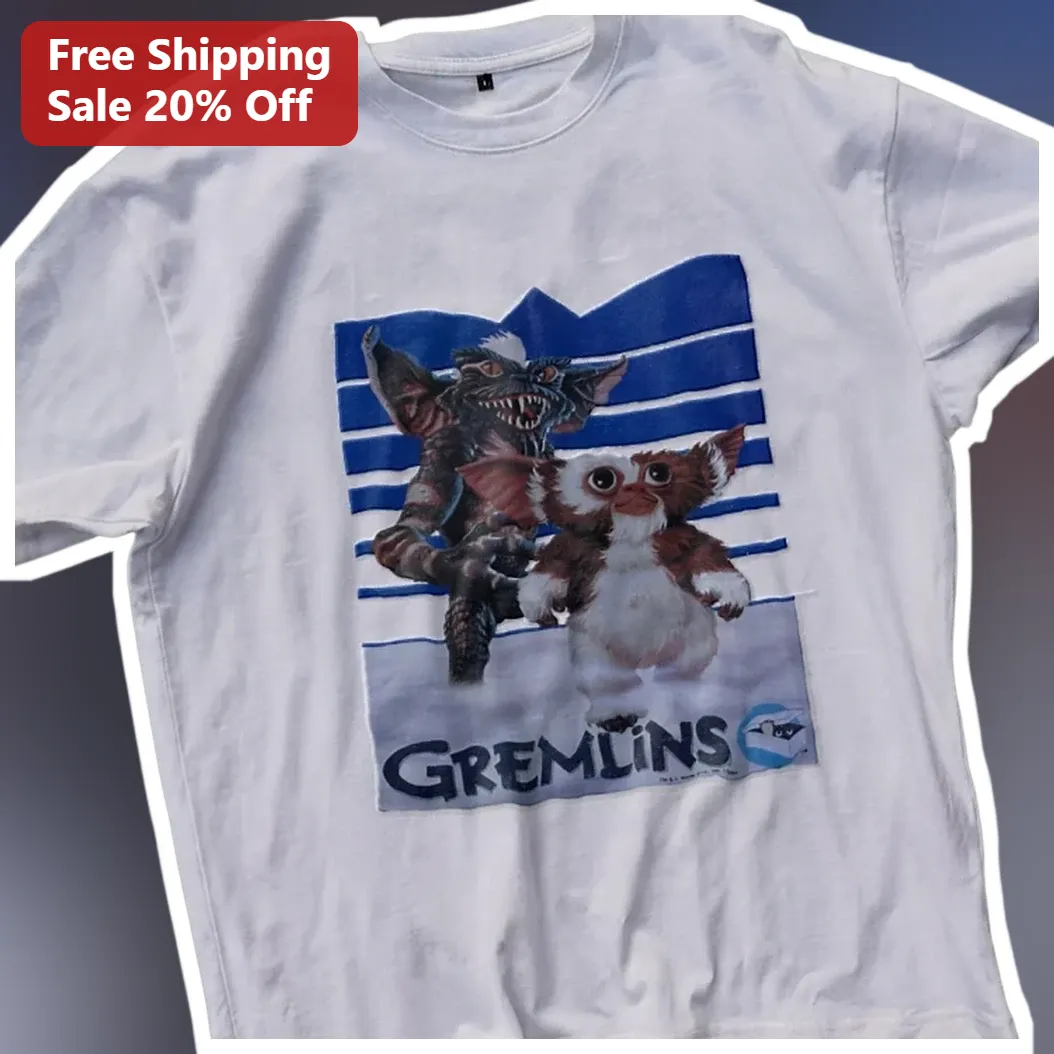 Gremlins Gizmo and Stripe Vintage Pop Culture Graphic Tee — Los Angeles Gremlins Gizmo and Stripe Vintage Pop Culture Graphic Tee available at our Los Angeles warehouse