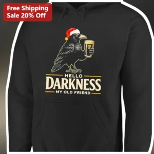 Hello Darkness My Old Friend Hoodie Simon Garfunkel...