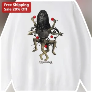 Hieronymus Bosch Garden of Earthly Delights Surrealist Owl Creature Sweatshirt available at our Los Angeles warehouse