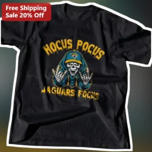 Hocus Pocus Jaguars Focus Tee Jacksonville Halloween Shirt NFL Fan Gift available at our Los Angeles warehouse