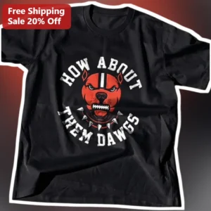 How About Them Dawgs Georgia Bulldogs Vintage Distressed Bulldog Graphic Tee UGA College Football Fa available at our Los Angeles warehouse