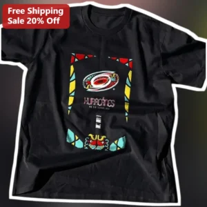 Huracanes De La Carolina Tee Spanish NHL Hockey Fan Gift Black T-Shirt available at our Los Angeles warehouse