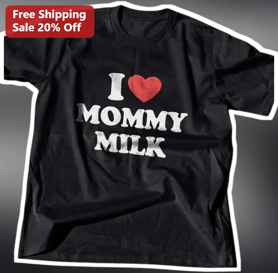 I Love Mommy's Milk Breastfeeding Shirt Vintage Distressed T — Los Angeles I Love Mommy's Milk Breastfeeding Shirt Vintage Distressed Tee New Mom Gift available at our Los Angeles warehouse