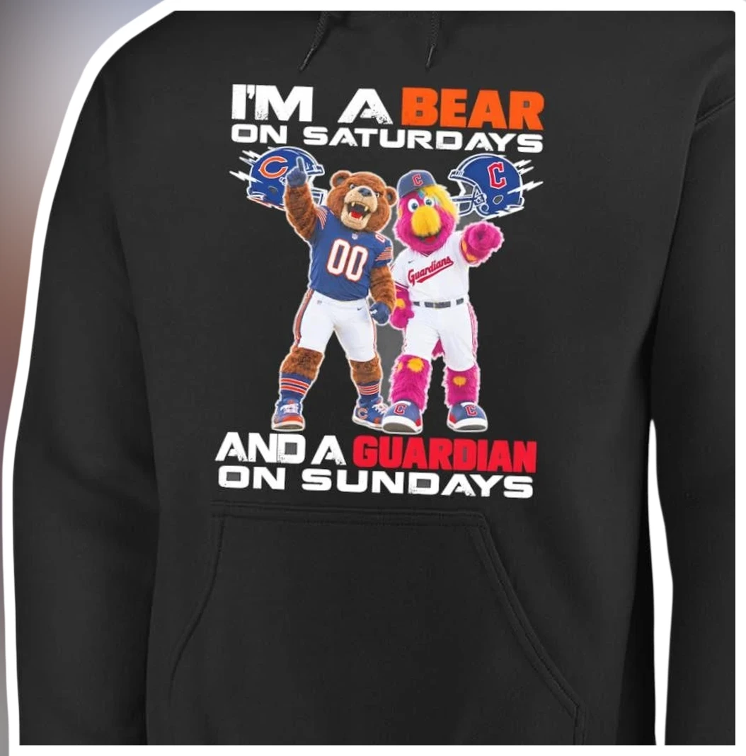 I'M A BEAR ON SATURDAYS AND A GUARDIAN ON SUNDAYS Hoodie available at our Los Angeles warehouse