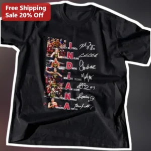 Indiana Fever WNBA Basketball Team Graphic Tee for Women Men Fans available at our Los Angeles warehouse
