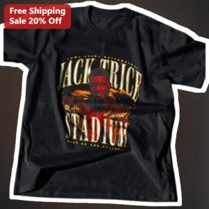 Iowa State University Jack Trice Stadium Home of the Cyclones Vintage Graphic Tee available at our Los Angeles warehouse