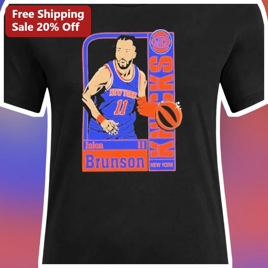 Jalen Brunson New York Knicks Graphic Tee Basketball Fan App — Los Angeles Jalen Brunson New York Knicks Graphic Tee Basketball Fan Apparel Gift available at our Los Angeles warehouse