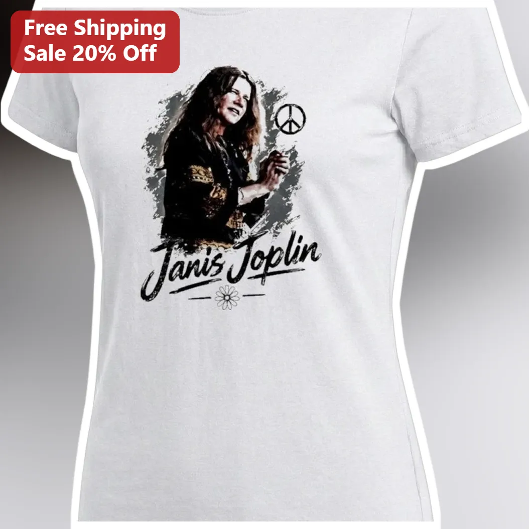 Janis Joplin Vintage Graphic Tee Classic Rock Music Icon Shi — Los Angeles Janis Joplin Vintage Graphic Tee Classic Rock Music Icon Shirt available at our Los Angeles warehouse