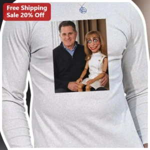 Jeff Dunham Long Sleeve Shirt Comedy Fan Merchandise Gift for Ventriloquist Enthusiasts available at our Los Angeles warehouse