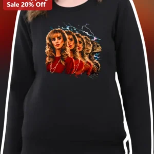 Jenna Fischer Sweatshirt The Office Pam Beesly Evolution Graphic Pullover Gift for Women available at our Los Angeles warehouse