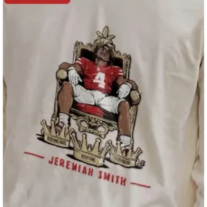 Jeremiah Smith Tee Ohio State Buckeyes College Football Fan Apparel Gift available at our Los Angeles warehouse