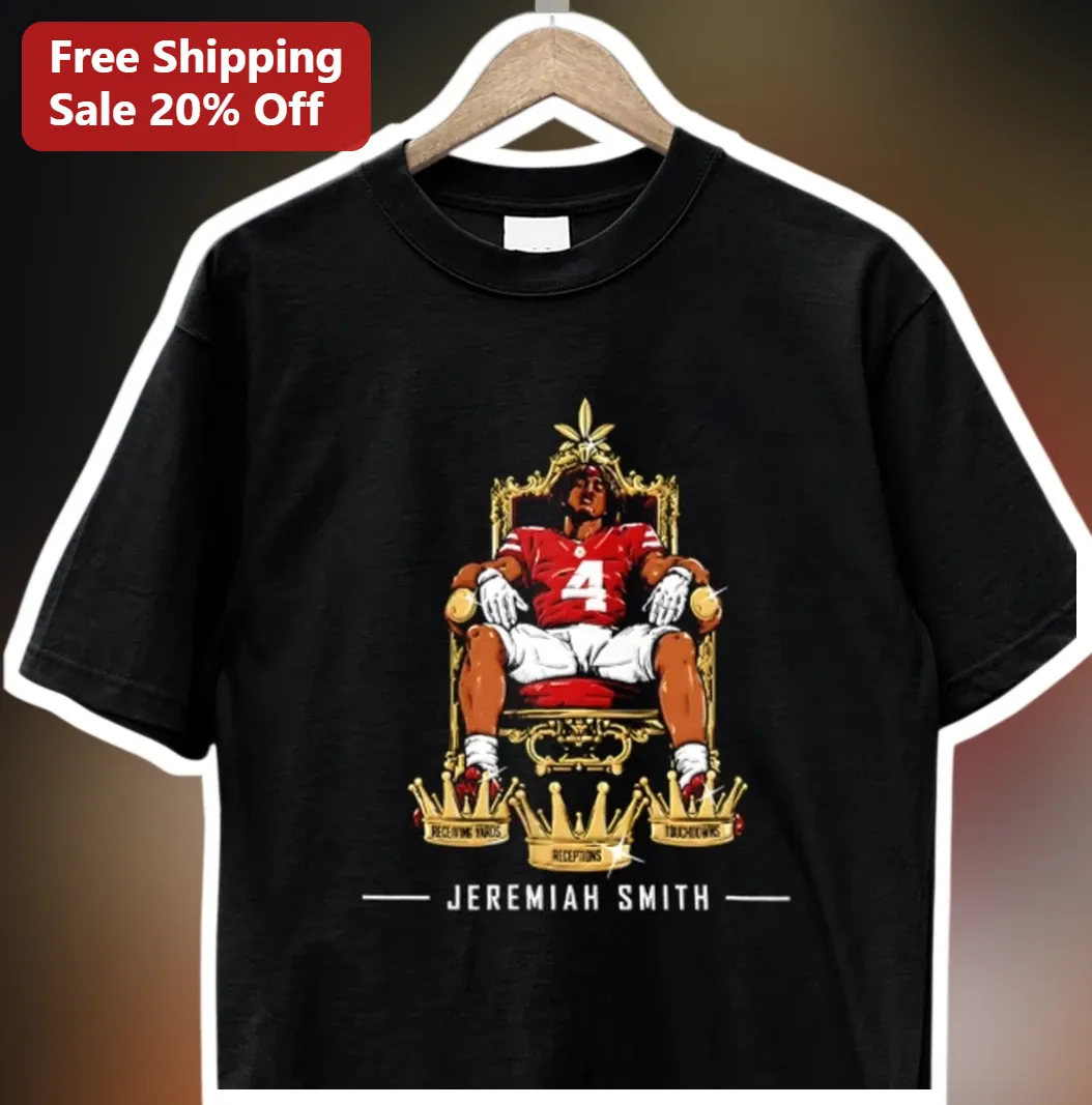 Jeremiah Smith Tee OSU Buckeyes Football Star Graphic Shirt available at our Los Angeles warehouse