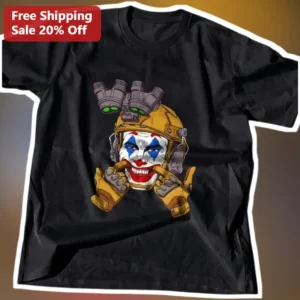 Joker Tactical Military Gear Graphic Tee for Men Women DC Comics Fans available at our Los Angeles warehouse