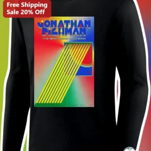 Jonathan Richman Long Sleeve Tee Retro Psychedelic Indie Rock Merch Gift available at our Los Angeles warehouse