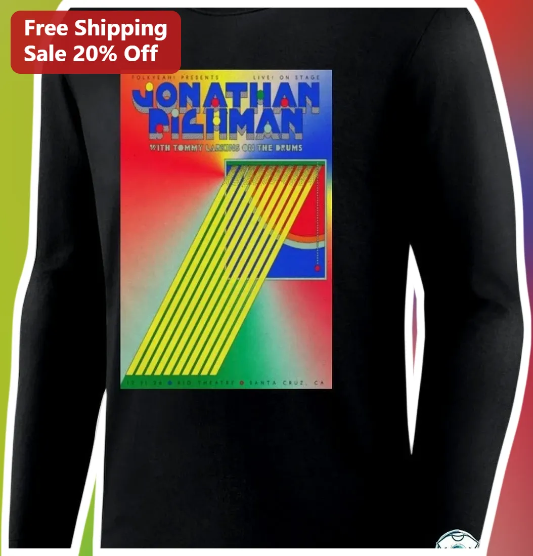 Jonathan Richman Long Sleeve Tee Retro Psychedelic Indie Roc — Los Angeles Jonathan Richman Long Sleeve Tee Retro Psychedelic Indie Rock Merch Gift available at our Los Angeles warehouse