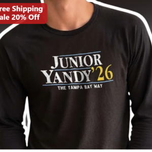 Junior The Tampa Bay Way Long Sleeve Tee Personalized High School Class of Year Gift available at our Los Angeles warehouse