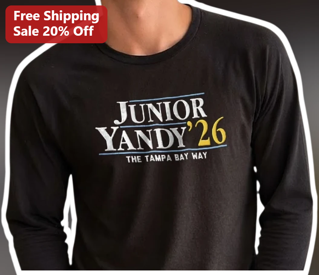 Junior The Tampa Bay Way Long Sleeve Tee Personalized High School Class of Year Gift available at our Los Angeles warehouse