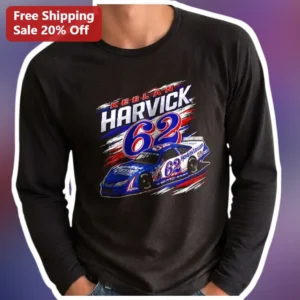 Keelan Harvick 62 Long Sleeve Tee NASCAR Racing Fan Apparel Gift available at our Los Angeles warehouse