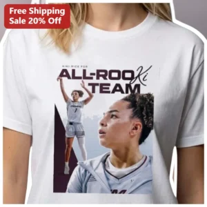 Kiki Rice For All-Rookie Team Tee Women's Volleyball Fan Gift available at our Los Angeles warehouse