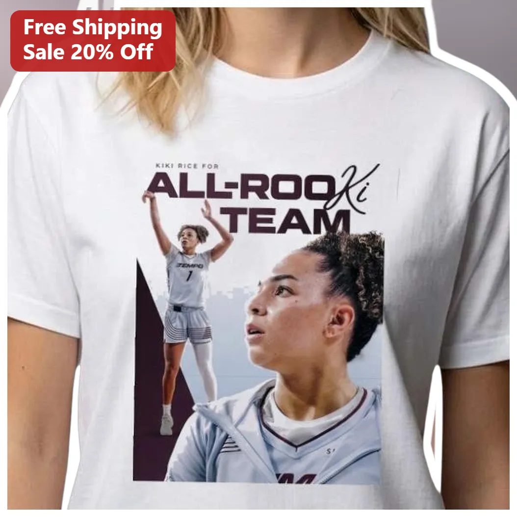 Kiki Rice For All-Rookie Team Tee Women's Volleyball Fan Gift available at our Los Angeles warehouse