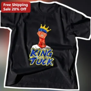 King Tuck Tee Kyle Tucker Caricature Graphic Shirt for Men Women Fan Merch available at our Los Angeles warehouse