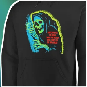 Knock Once For The Father Twice For The Son Three Times For The Holy Ghost Hoodie available at our Los Angeles warehouse